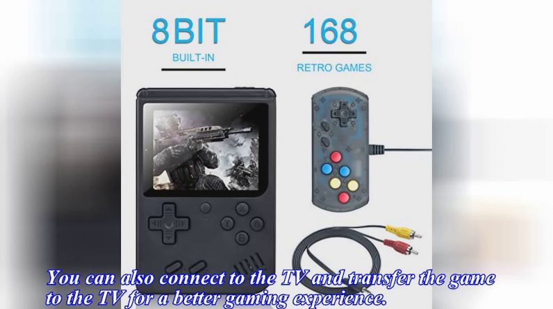 Review: Weikin Handheld Game Console, 168 Classic Games 3Inch Lcd Screen Portable Retro Video Game