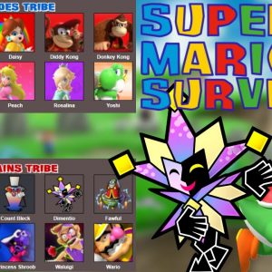 Super Mario Survivor - Heroes vs Villains (Who will win?)