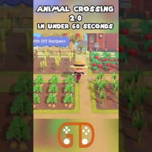 The Animal Crossing Direct in Under 60 seconds #shorts