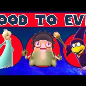 Super Mario Galaxy Characters - Good to Evil